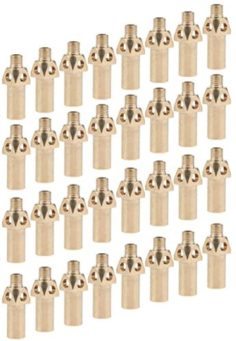 Baoblaze 32x Brass Replacement Tip/Nozzle/Jet/Burner for LP Gas