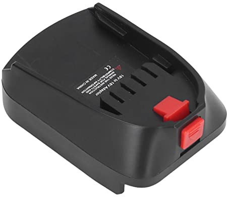 Fockety Convertisseur d'adaptateur de Batterie, Adaptateur de Batterie au Lithium Professionnel 18 V pour Bosch BAT618 vers BOSB18C, convertisseur de Batterie Portable pour Bosch B vers Bosch C