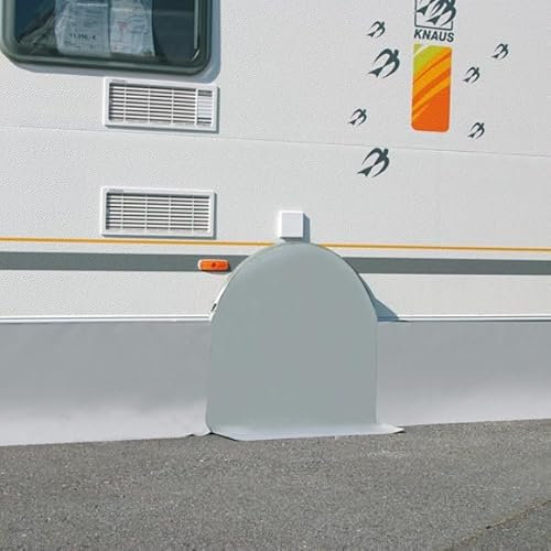 Berger - Telo protettivo per ruote di Camper e caravan Tabbert - Copertura antivento, grembiule ruote - protezione per roulotte - asse singolo