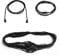 Grevosea 30 Sets Necklace Cord, Replacement Necklace Cords with Breakaway Clasps Nylon Lanyard Cord and Safety Breakaway Clasps Breakaway Lanyard for Necklaces Bracelets Jewelry Making (Black)