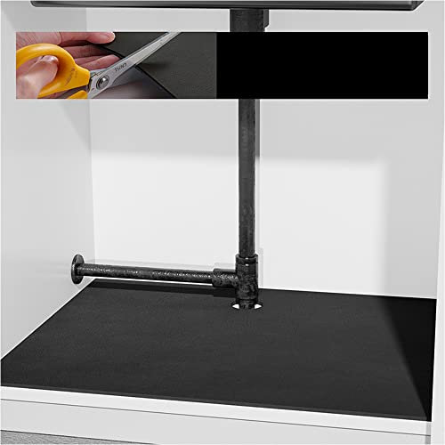 Niciksty Tapis de Protection pour sous évier de Cuisine et Armoire pour sous évier et Salle de Bain sous évier d'armoire, Peut être coupé - 50 x 40 cm