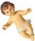 Toyvian 1stk Religiöse Heilige Kinderverzierung Baby-Jesus-Statue Jesus-Baby-statuen Jesus Figur Baby-Dekoration Marien-Statue Babyfiguren Engel Figuren Jesus Statue Klein Harz Weiß Krippe