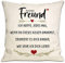 Bommex Freund Geschenk von Freundin Ich hoffe, jedes Mal, wenn Sie Dieses Kissen umarmen, erinnert es Sie daran, wie sehr ich Sie Liebe Freund Kissenbezug Valentinstag Geburtstag (Freund)