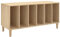 vidaXL Sonoma Oak Engineered Wood Record Cabinet - Vinyl Album Storage, Record Player Stand, Sideboard, Multi-functional Organizer for Living Room/Office