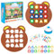 Formanpassung Spiel Farbsensorisches Lernspielzeug Set, Geometrisches Puzzles mit Karten, Brettspiele Baby Montessori Sensorik Spielzeug für Kinder Junge Mädchen ab 3 4 5 6 Jahre