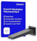 Duravit Manhattan Wanneneinlauf, Badewanneneinlauf mit eckiger Wandabdeckung, Zulauf Badewanne, Schwarz Matt