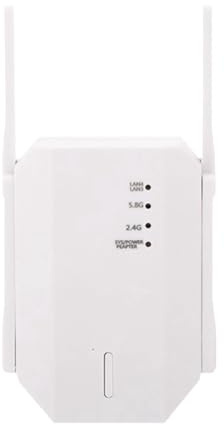 Rordigo Repetidor WiFi de 1200M Extensor de SeñAl WIFI InaláMbrico Amplificador de Red 5G Enrutador WiFi de Alcance Enchufe Europeo