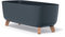 Tymar Macetero rectangular con patas, maceta con patas alargada exterior (antracita; 60 cm)