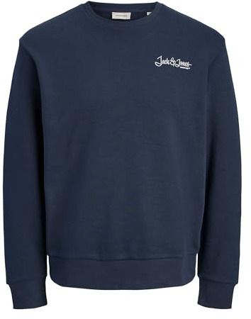 JACK & JONES Herren Jjyuki Back Sweat Crew Neck Pls