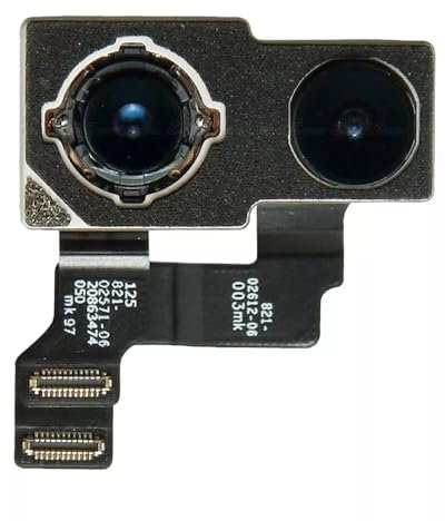 SRJTEK Ricambio posteriore principale per iPhone 12 mini A2399 Sostituzione fotocamera posteriore A2176, fotocamera posteriore e gruppo di ricambio posteriore principale compatibile con A2176, A2400,