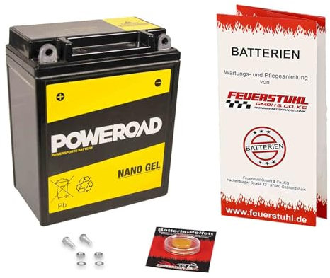 Batterie für Yamaha XJ 650, 1980-1985 (4K0) wartungsfrei, einbaufertig (inkl. 7,50€ Pfand) Gel