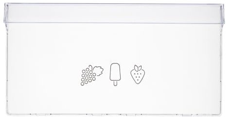LUTH Premium Profi Parts Pannello frontale per cassetto congelatore inferiore compatibile con Beko 4640520200 in frigorifero