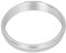 Lens Adapter Ring 49mm Camera Lens Filter Metal Adapter Ring for Fujifilm X100V X100VI X100F X100 X100T X100S X70 (Silver)