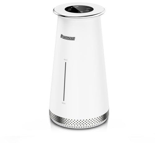 PowerScale Generador de ozono lavadora de frutas y verduras con burbujas de ozono – Elimina pesticidas, bacterias y residuos hormonales – Limpiador de alimentos con temporizador y control táctil