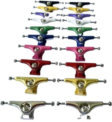 Griffbrett-Achsen, 2 Stück, 32 mm, 34 mm, Fingerboard, LKW, Griffbrett, Einachsiger Achse, goldfarben