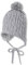 Sterntaler Unisex Baby Strickmütze Beanie Hat, silber mel., 51 EU