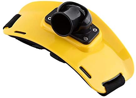 angelrutenhalter gürtel,Angelrutenhalter Gürtel,Tbest Angeln Fighting Gürtel Verstellbar Aufstehen Gürtel Dreh Angelrute Halterung Zurück Gepolsterte Angelrute Gürtel Füln (Gelb)