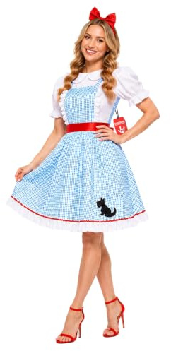 Fun Shack Dorothy Costume Adult Movie Book Character Fancy Dress Costumes for Adults Women S M L XL XXL