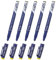 Pilot Frixion Radierbarer Fineliner (Gelb, 5 Stück)