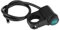 Interruptor de aleación de aluminio para motocicleta, 12V Universal 22mm Impermeable Interruptor de encendido/apagado del manillar de la motocicleta Moto Faro de faro Interruptor de luz de punto de ni