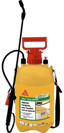 en stock PULVERISATEUR TRAITEMENT ANTI DEPOT VERT MOISISSURES TACHE CHAMPIGNON ALGICIDE FONGICIDE FACADE MUR TOIT TOITURE PULVERISATEUR 5L