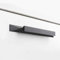 LONTAN 10 Stück Schrankgriffe Griffe Möbelgriffe Schwarz Schrankgriffe 128mm Lochabstand Griffe Schwarz Küchengriffe Möbel Aluminiumlegierung Schubladengriffe