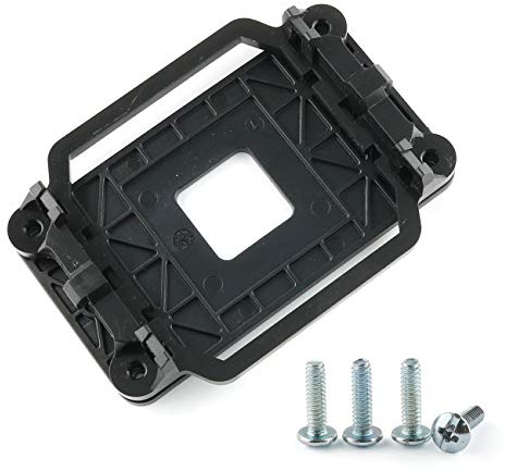 E-outstanding CPU Cooler Retention Bracket Black Motherboard Heatsink Fan Stand Base Mount Bracket Holder Sheet Plate for AMD Socket AM2 AM3