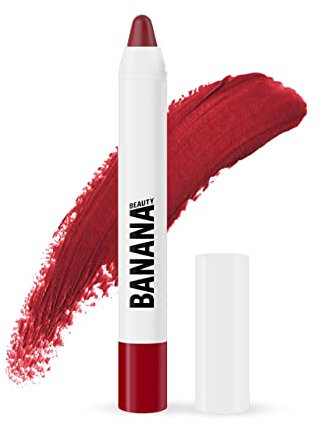 Banana Beauty Matte Lip Butter (Cherry on top) – Matte Lippenbutter für gepflegte und zarte Lippen – Vegane & Tierversuchsfreie Lippenpflege