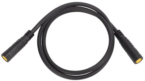 Alomejor Elektrofahrrad-Verlängerungskabel Bremse 3-poliger Wasserdichter Stecker Weiblich/männlich/männlich auf Weiblich für Bafang Motor