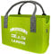 GILDE Filztasche 'Happy Camper', 25 x 40 x 26 cm, hellgrün