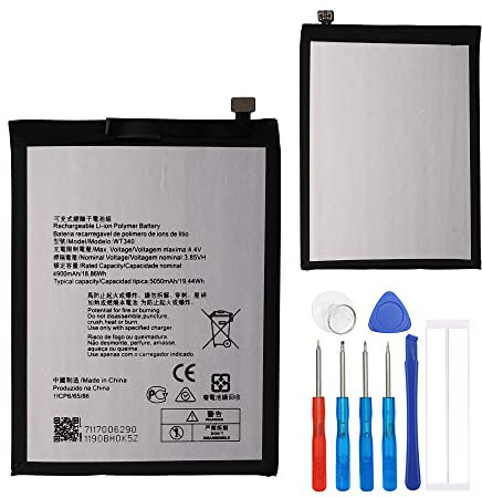 E-yiiviil Replacement Battery WT340 Compatible with Nokia G10 G20 TA-1338 TA-1347 TA-1372 TA-1365 TA-1334 with Tools