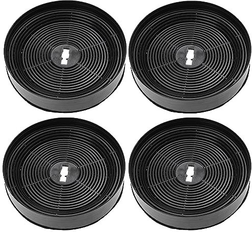 vhbw 4x Filter Aktivkohlefilter Ersatz für Oranier KSC 700, KSC700, 9208 95 für Dunstabzugshaube