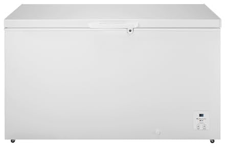 Hisense FT546D4AWLYE - Arcón Congelador Horizontal, Cesta con Asa, Tecnología Inverter, Control Electrónico de Temperatura, con 420 L de Capacidad Neta, Silencioso 40 dBA, Color Blanco