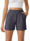 G4Free Shorts Damen mit Taschen Sommer Sporthose Hohe Taille Kurze Hose Weite Bein Gym Shorts Elegantes Laufen Kurzhose