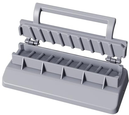 FPKLB Machine à brochettes manuelle en plastique pour kebabs - Outil de barbecue essentiel - Gris