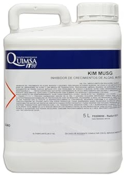 Limpiador De Algas, Musgos Y Líquenes Kim Musg Quimsa 5 Lt