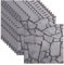 10 Pezzi Adesivi Murali 3D Pannelli Finta Pietra per Esterni 30x30cm Rivestimento Pietra per Muro Esterno Pannelli Decorativi per Pareti Finti Mattoni per Parete (Grigio 518-10 pezzi)