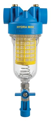 purway® HYDRA MINI PM 1/2 RLH 50 mcr - Rückspülfilter Mini selbstreinigend | Kompakter Backwash Filter als selbstreinigender Vorfilter für eine komfortable und zuverlässige Wasseraufbereitung