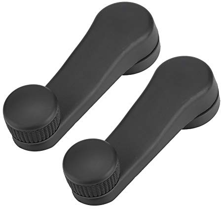 1 Pair Window Crank Handle, Car Window Winder Crank Riser Car Wagon Door Window Crank Handle Winder Replacement for MK3 MK4 1997-2010