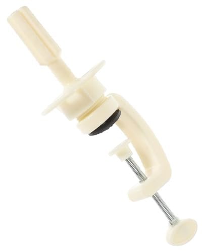 Beatifufu Practical Wig Head Stand Clamp Mannequin Head Clamp for Hairdressing Training
