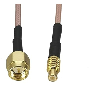 2 stücke RG316 Kabel SMA Stecker Auf MCX Stecker Gerade Stecker RF Koaxial Zopf Jumper Adapter 4 zoll ~ 10FT(8inch)