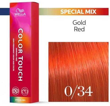 Wella Professionals COLOR TOUCH Special Mix – 0/34 Gold-Rot (60ml)