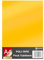 Tubitherm Textilfolie DIN A4 Format Flockfolie 21x29,7cm Plotterfolie für Plotter Stoff Kleidung T-Shirt Bekleidung Bügelfolie Flock Folie (11 Lemon, 1 Bogen)