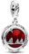 PANDORA Stranger Things Im Dunkeln Leuchtende Schattenwelt Charm-Anhänger aus Sterling Silber, Kompatibel Moments Armbänder, 793563C01