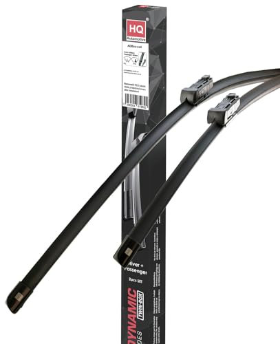 HQ Automotive Wiper Blades for FIAT 500E Hatchback (2020 and later) Front Wipers Replacement Kit