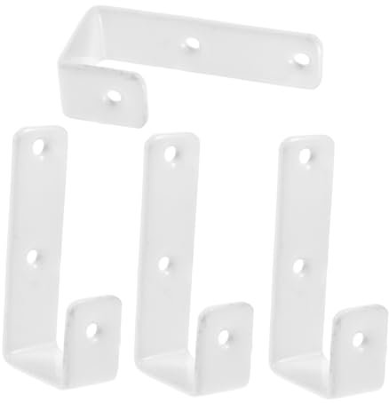 HOOTNEE 4pcs Rubber Coated Hook j Hook for Hanging Plants Heavy Duty in Library Ladders