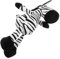 IMIKEYA Zebrapuppe Kinderspielzeug Zebra Kuscheltiere Kleine Kuscheltiere Großes Ausgestopftes Zebra Zebra Plüschtiere Zebra Plüschtiere Süße Kuscheltiere Plüschtier Kurzer