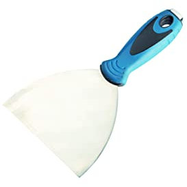SAVY Couteau americain inox manche bi-maièret embout métal larg.12 cm
