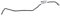 Tubo freno posteriore sinistro originale Fiat Panda anno di costruzione 2003 – 2012 OE 51714148