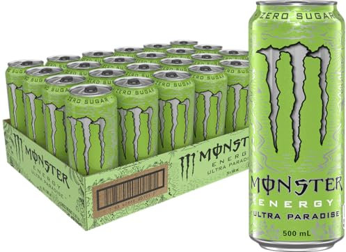 Monster Energy Drink Ultra Paradise Green Cans 24 x 500 mL
